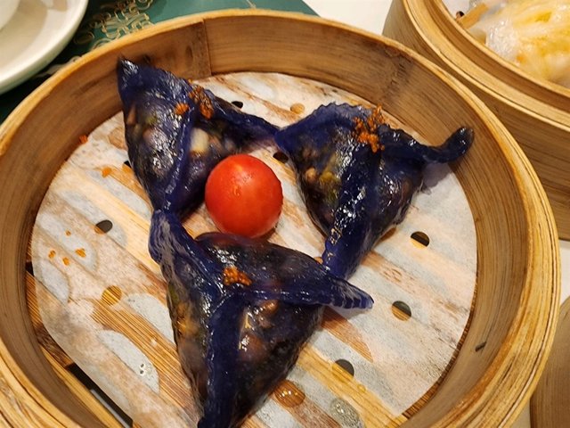黑松露菌菇餃