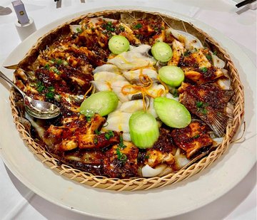 豉汁蒸水庫魚