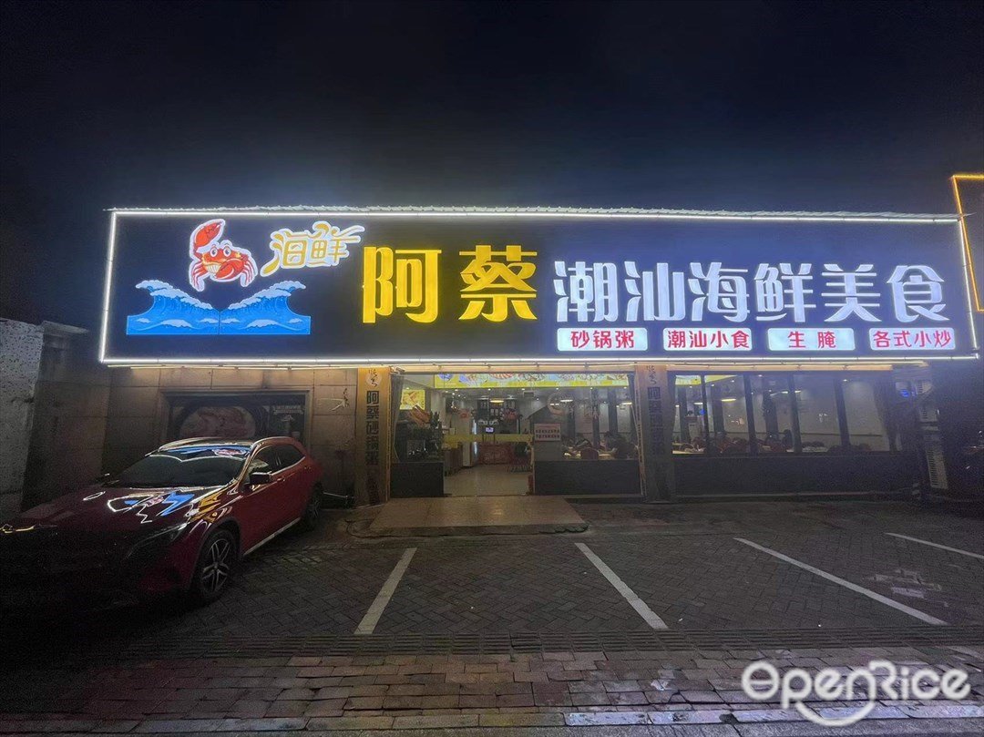 阿蔡潮汕海鲜美食 (朝安南路)