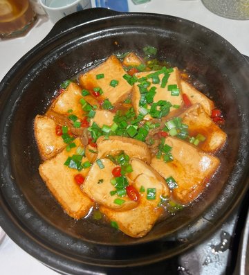 砂锅嫩豆腐