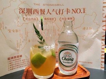 香槟柠檬气泡