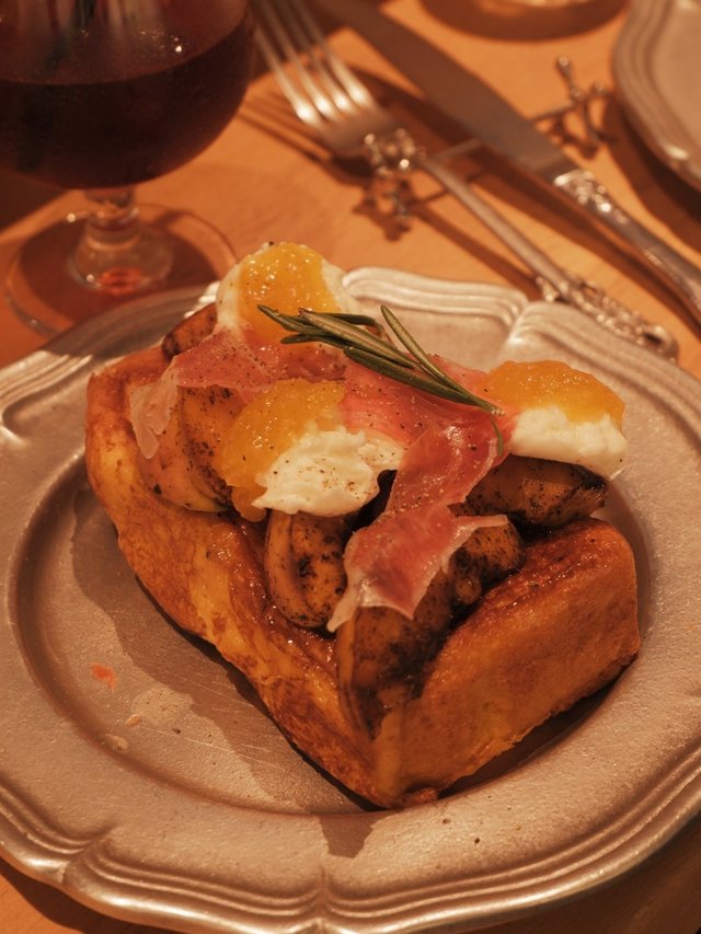 伯爵紅茶桃子吐司