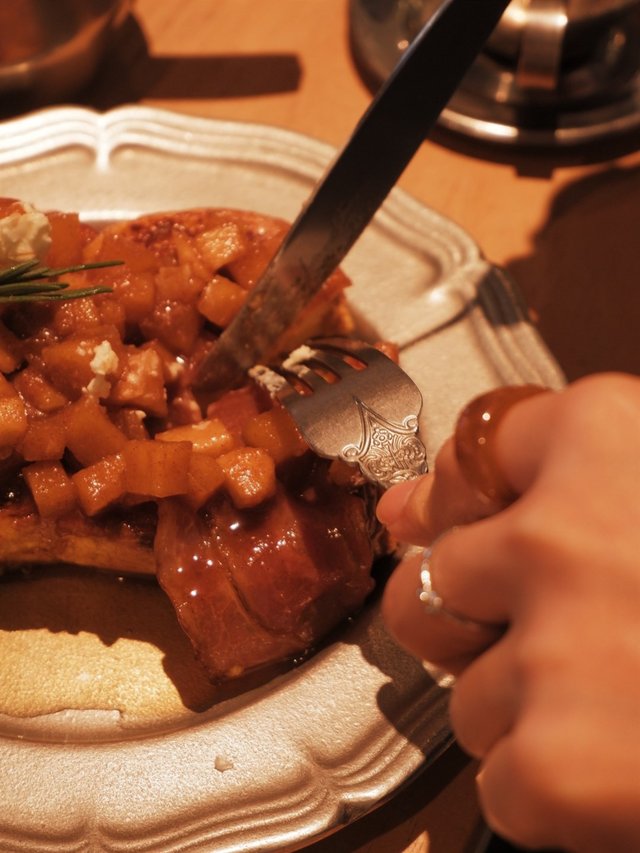 培根蘋果桂皮吐司