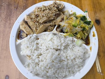 招牌白切香油雞飯
