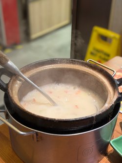 基圍蝦砂鍋粥 